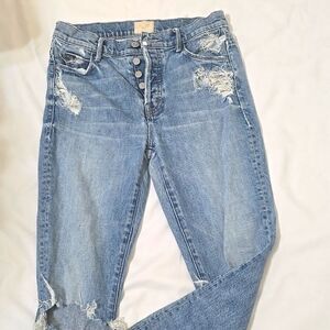 Candice x Mother The Stunner in Hijacking The Runway Jeans